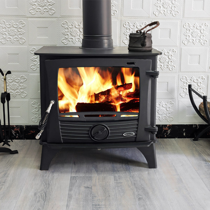 Freestanding Wood Stove can installed with radiators for home water tank table fireplace