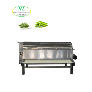 Customizing Continuous green pea sheller bean kernel separator peeling machine for sale