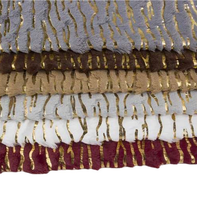 Recycled Multicolor hand silk velvet fabric embossed upholstery velvet fabrics for women's clothing for upholstered