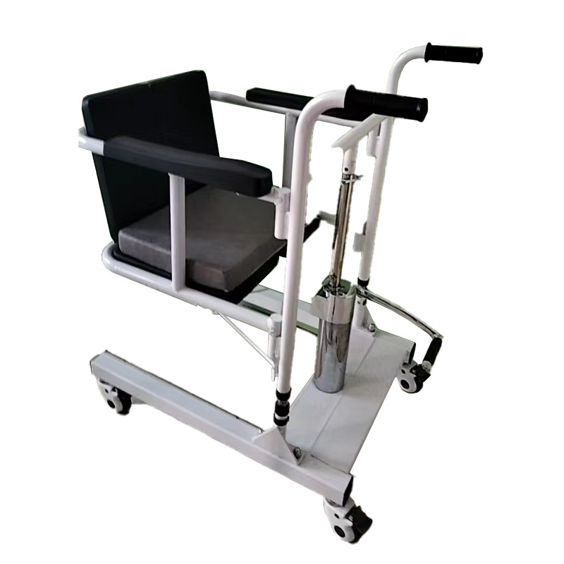 Manual Hydraulic Lift Transfer Chair Rehabilitation Equipment for Hospital Nursing Patients