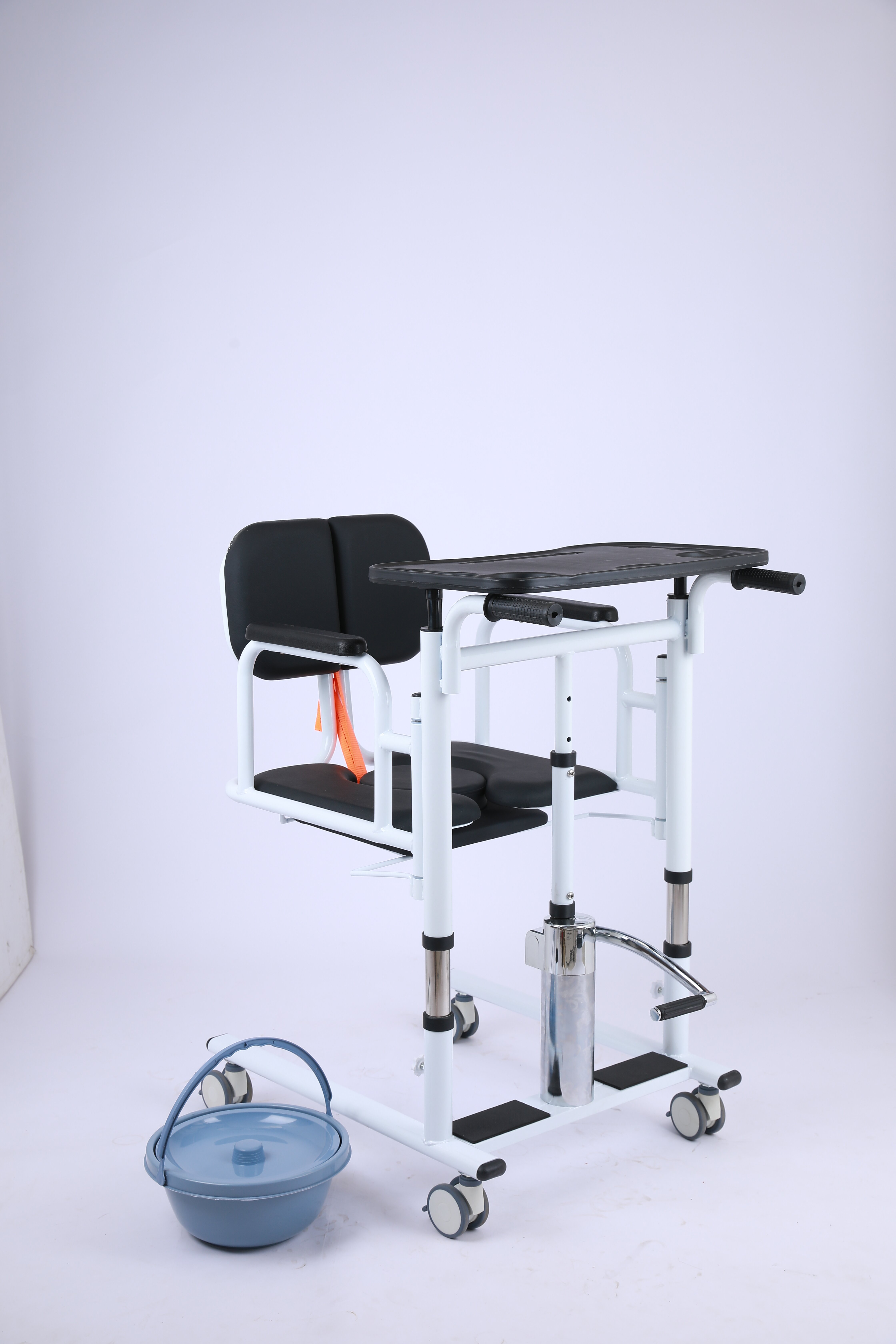 Paralyzed elderly lift transfer chair patient lift transfer chair for home use