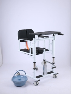 Portable electric hydraulic toilet elderly patient transfer lift commode chair for old people