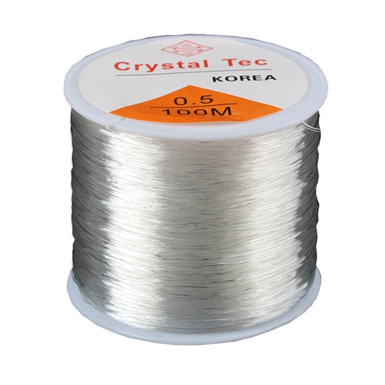 fish line wire clear non-stretch strong nylon string beading cord thread jewelry diy  100%nylon monofilament thread