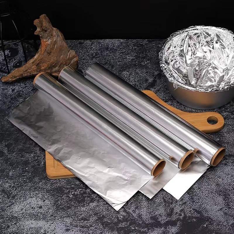 Tin Kitchen Foil Roll Heavy Duty Aluminum Baking Foil Combination Suit for BBQ Roasting