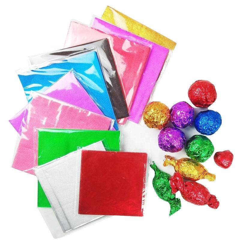 Wholesale Embossed Aluminium Multicolour Chocolate Foils For All Kinds Of Packaging