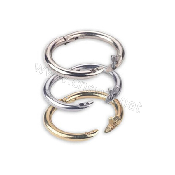 2 inch 2.5inch 3 inch 3.5 inch Stainless steel and brass bull nose rings