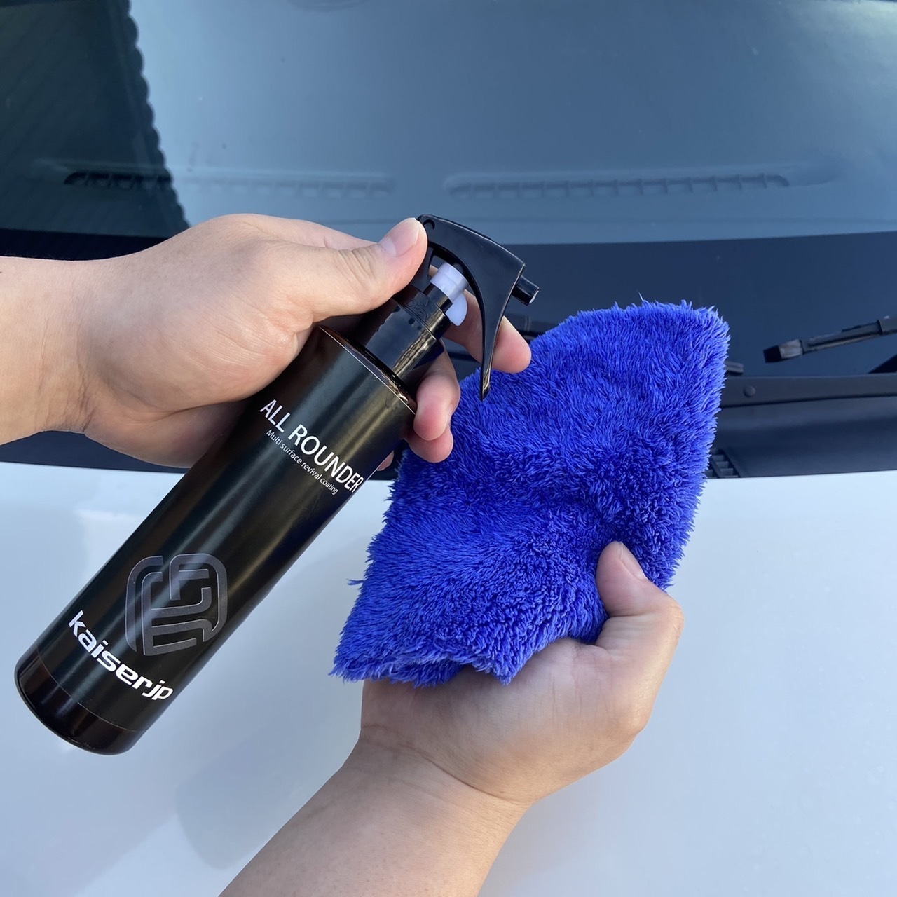 Strong detergent spray Car body cleaning spray Car glass cleaner foam spray