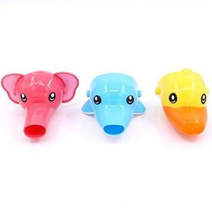 Cartoon Faucet Extender Baby Kids Animal Toys Water Tap Kid Bathroom Bathing Faucet Extender Washing Hand For Baby Faucet E