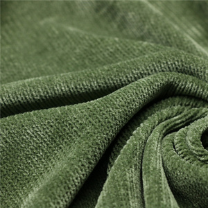 New Arrivals Solid Soft 100% Polyester Custom Microfiber Chenille Knitting Fabric For Lady Overcoat