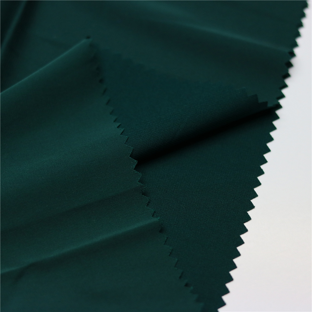 Shaoxing Textile 50D High Quality Custom Stretch Chiffon Solid Plain Satin Fabrics For Clothes