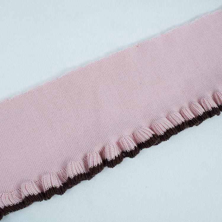 High Quality Knitting Rib hem Fabric For Cuff and Hem Collar Of T-shirt Baseball Clothes Uniforms