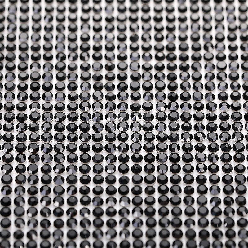 24 * 40CM Crystal Glass Drill Rubber Mesh Back Glue Hot Melt Hot Melt Glue Rhinestone Stick Case Bag Shoe Material Clothing