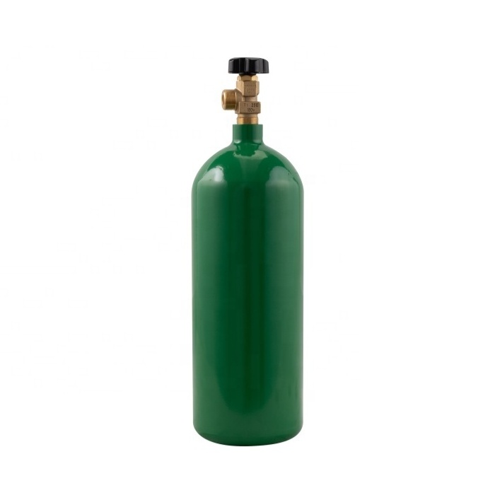 Small High-Pressure Steel CO2 Gas Cylinders Industrial Gas Cartridge