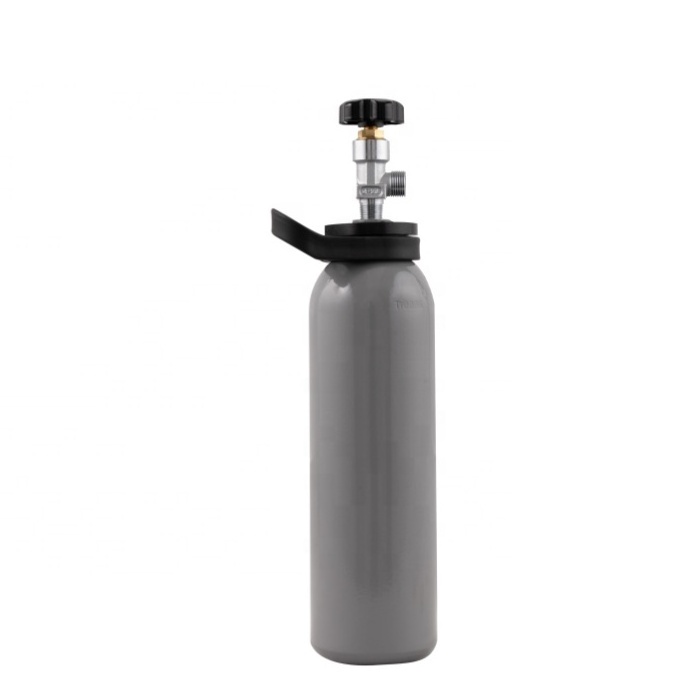 Small High-Pressure Steel CO2 Gas Cylinders Industrial Gas Cartridge