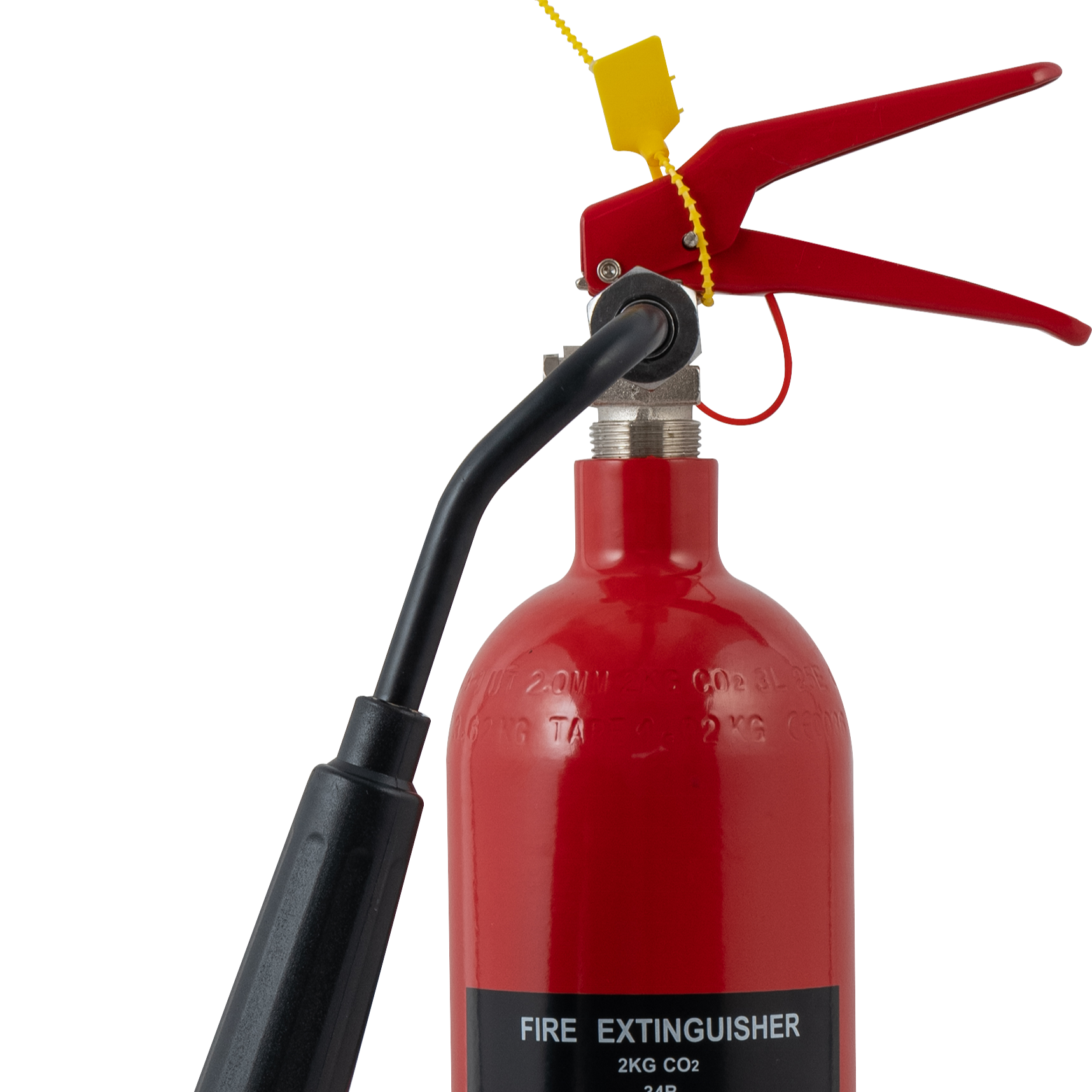 5kg Alloy Steel CO2 Fire Extinguisher Convex Type