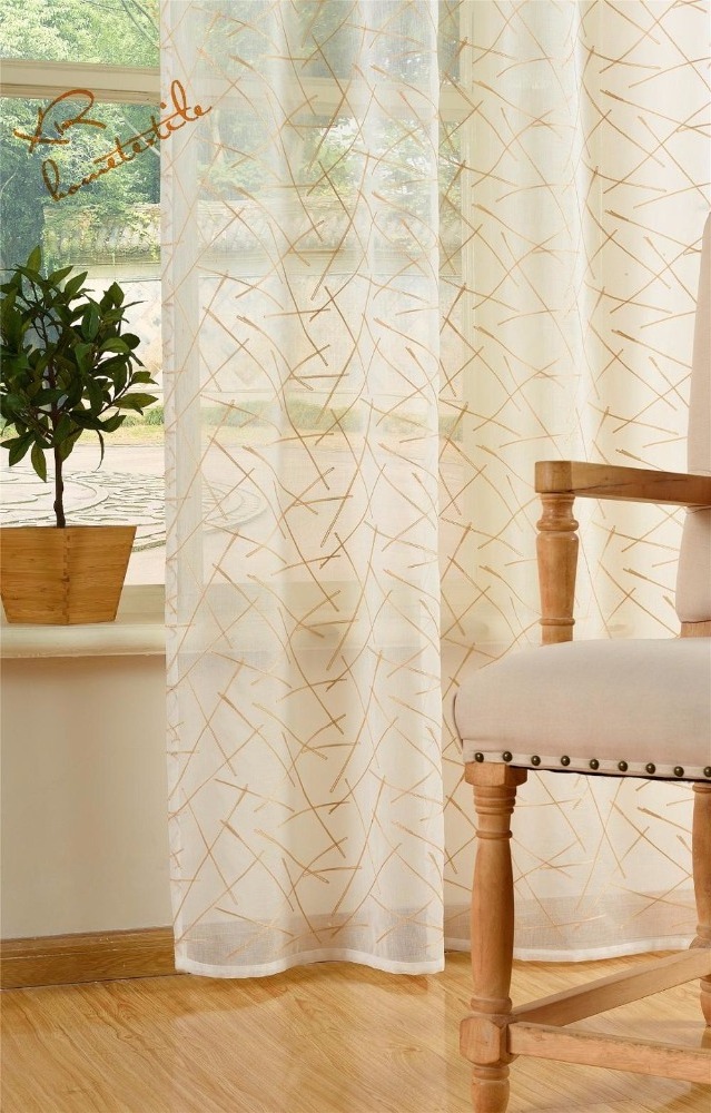 ready made home textile antique crystal curtain