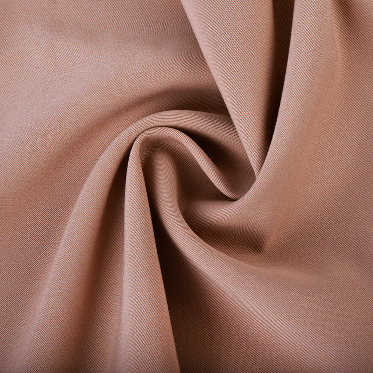 Lightweight Breathable 130gsm 146cm Solid 92% Polyester 8% Spandex Fabrics for Clothing