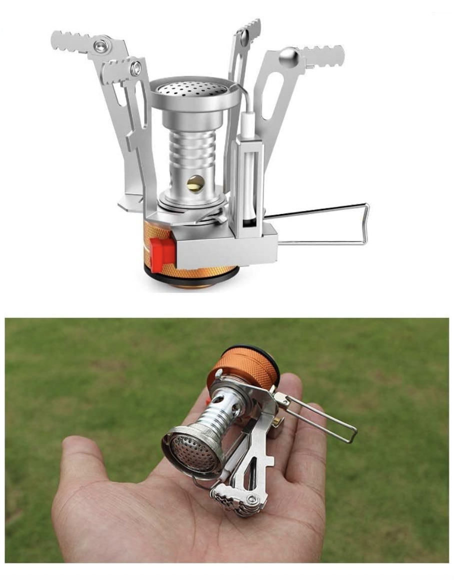 SOLO WILD Mini Camping wood Stoves hiking Outdoor Backpacking portable Gas Stove Burner