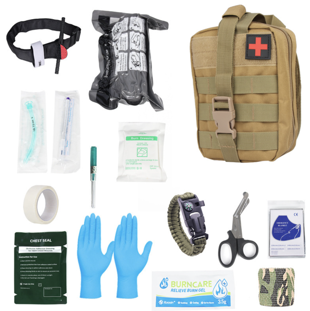 first aid emergency medical outdoor survival kit