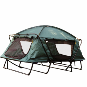 folding pop up bed canopy tent elevated fishing off ground tent for camping