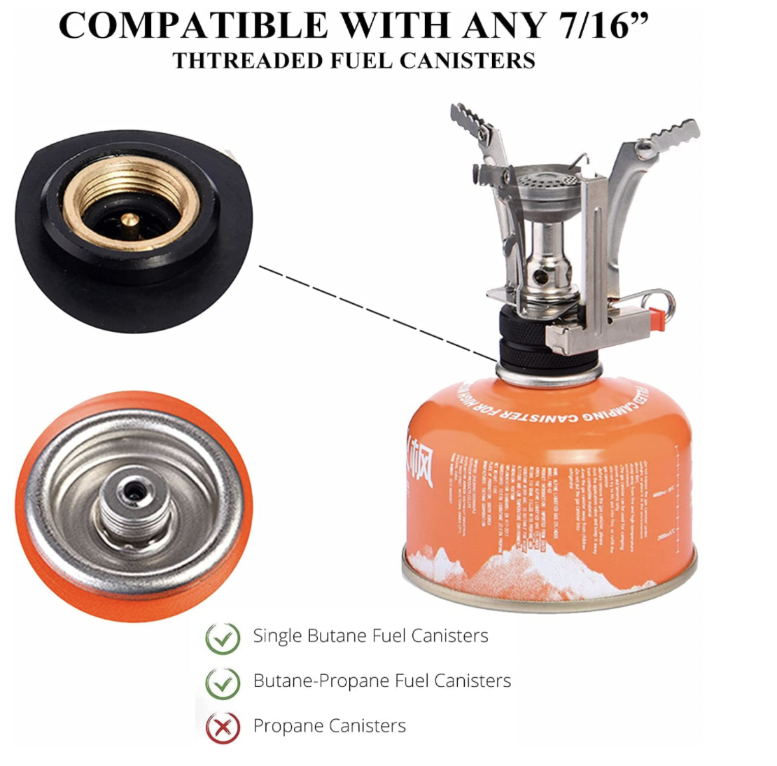 SOLO WILD Custom Mini Camping wood Stoves hiking Outdoor Backpacking portable Gas Stove Burner