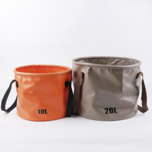 Multifunctional Lightweight Storage Collapsible Foldable Garden Beach Bucket 30l With Handle For Fishing