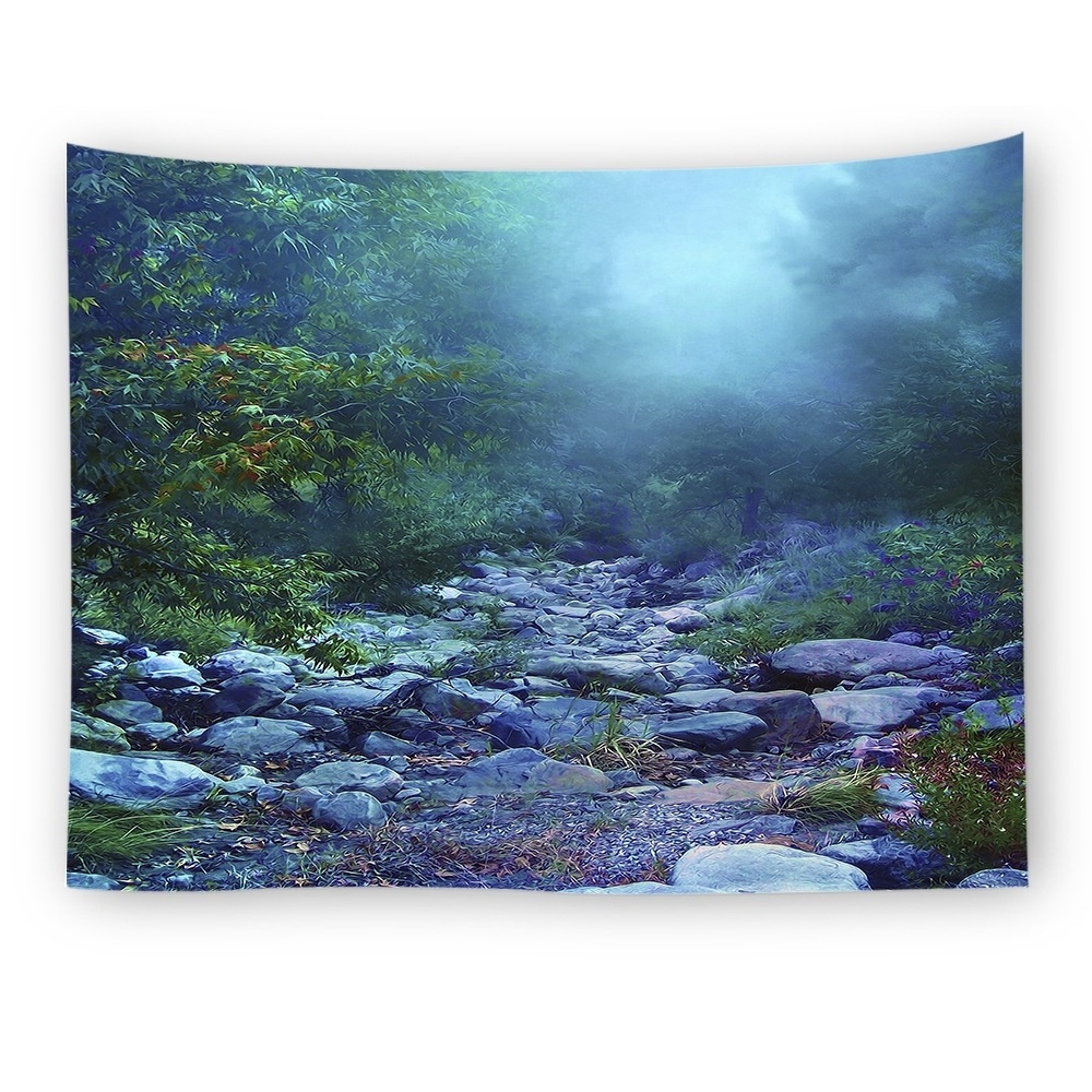 Custom Tapestry Forest 3D Digital Printing Decoration Room Tapestry Wholesale Tapestry 73*95 cm