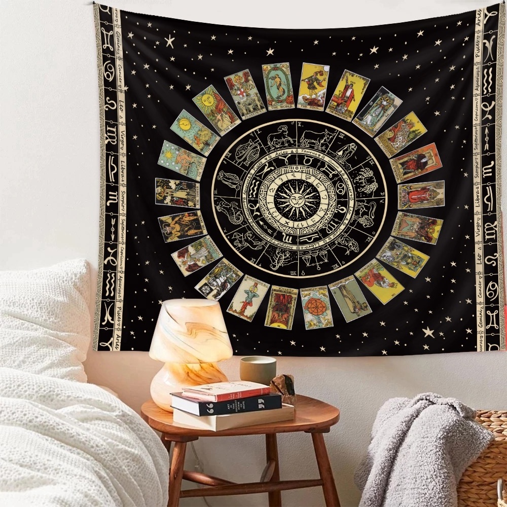 Manufacturer Colorful Abstract Hippie Trippy Wall Hanging Psychedelic Mushroom Wall Tapestry For Home Decor