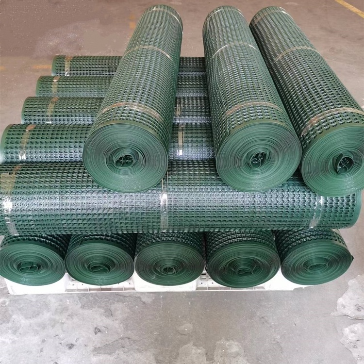 Agricultural netting 10mmX10mm PE green square plastic farm fence