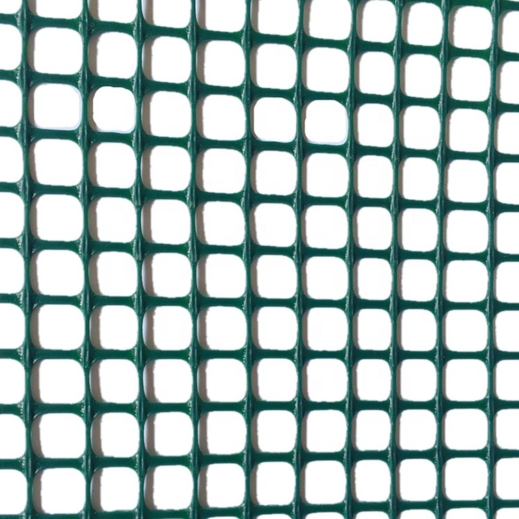 Agricultural netting 10mmX10mm PE green square plastic farm fence