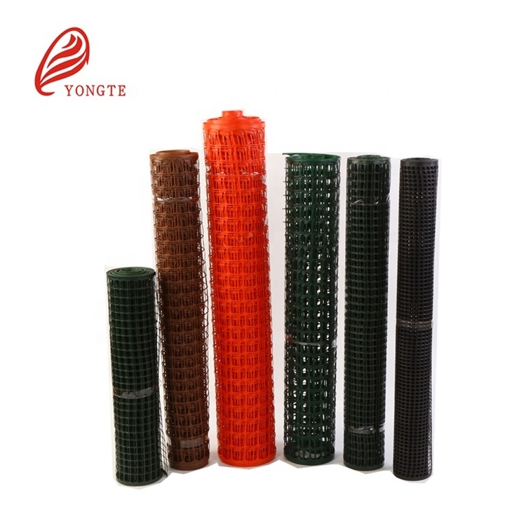 Agricultural netting 10mmX10mm PE green square plastic farm fence