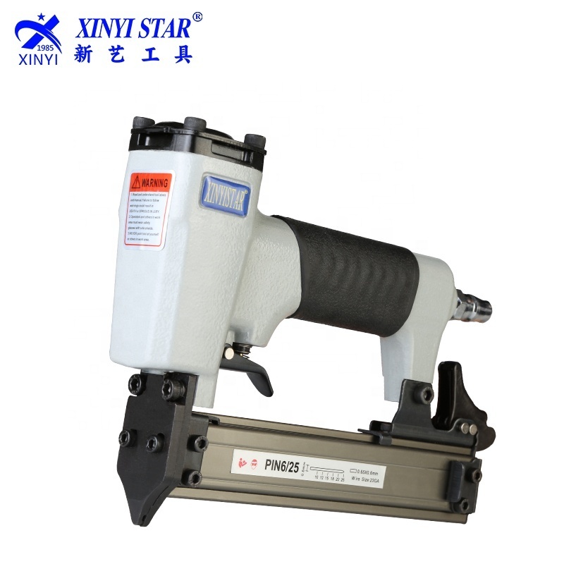 XINYI P625 23 gauge airpower pneumatic headless pinner air pin nailer 23 ga cordless P635 sofa pin sofa nails head pin factory