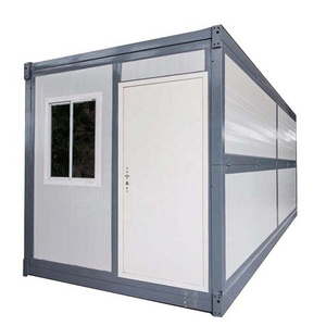 20ft 40ft ready made prefab foldable luxury container house prefabricated modular home folding container house