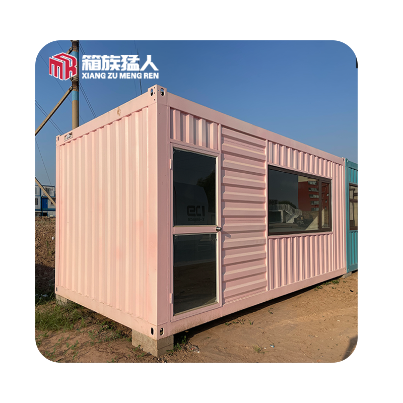 Hot sale prefab mobile pop up home modular shipping corrugated container house Customized coffee shop bar