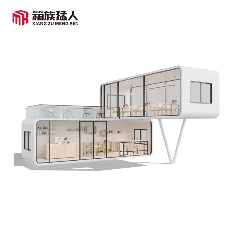 Top Quality Low Price capsule home resort modern space capsule home house prefab container 20ft casas container house for sale