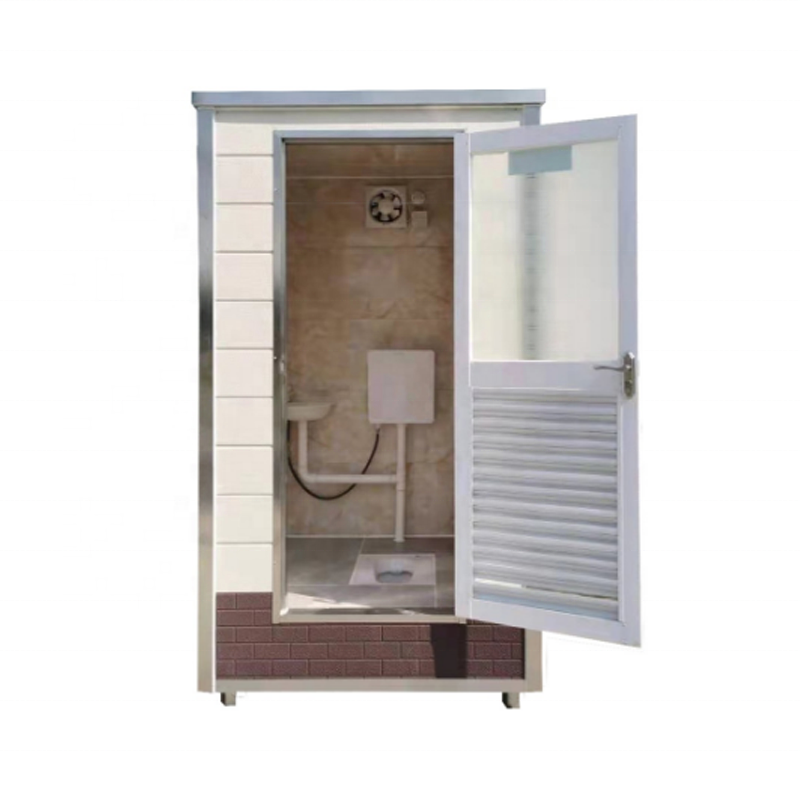 Mobile movable portable toilet and shower bathroom unit for  trailer toilette mobile portable toilet