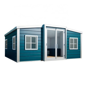 Luxury Prefab Camp Metal  3 bedroom Expandable Prefab 40 ft Container House granny flats 2 bedroomsom