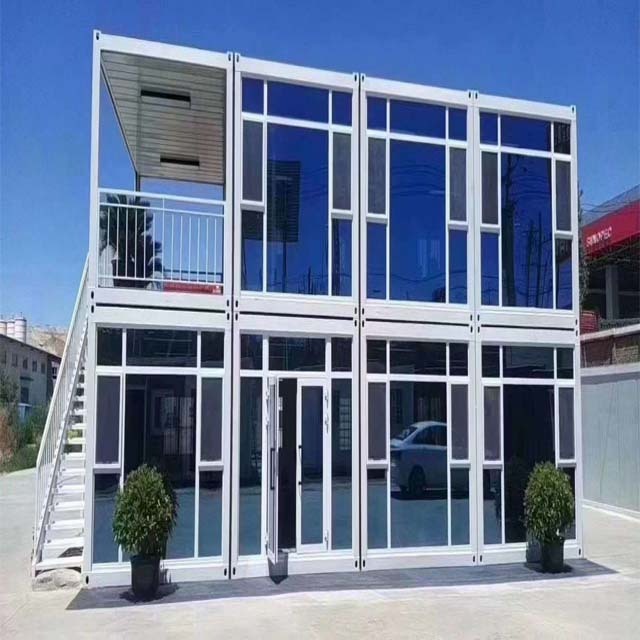 Modern 20ft 40ft Prefabricated Steel Sandwich Panel Mobile Modular Shipping Frames Flat Pack Container Home House