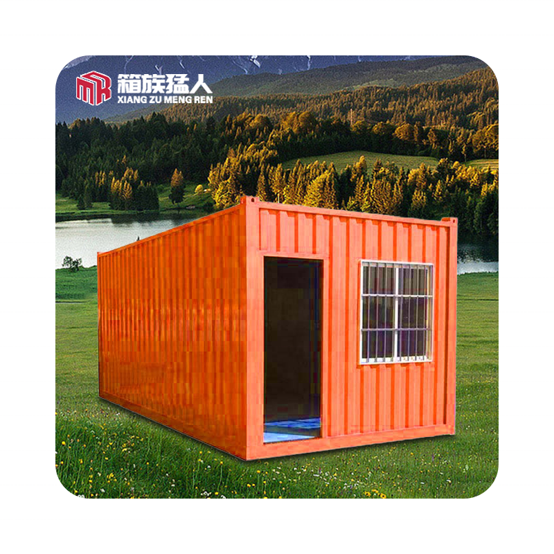 Ready Made 20ft tiny portable prefabricated modular shipping corrugated container house home coffee shop