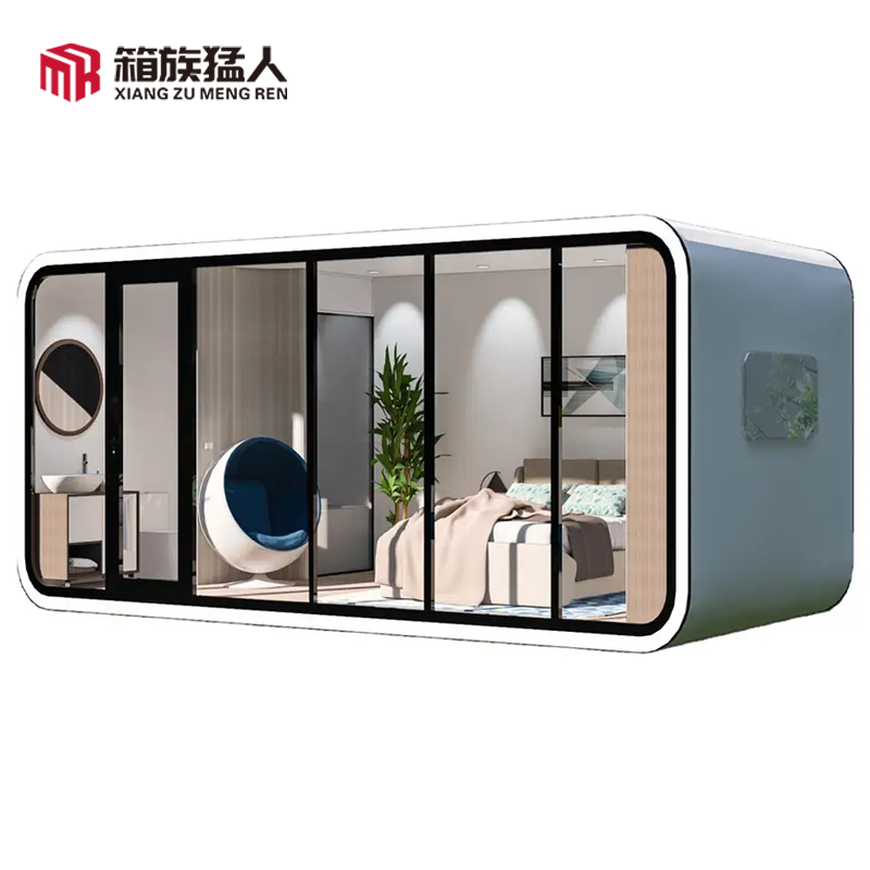 Top Quality Low Price capsule home resort modern space capsule home house prefab container 20ft casas container house for sale