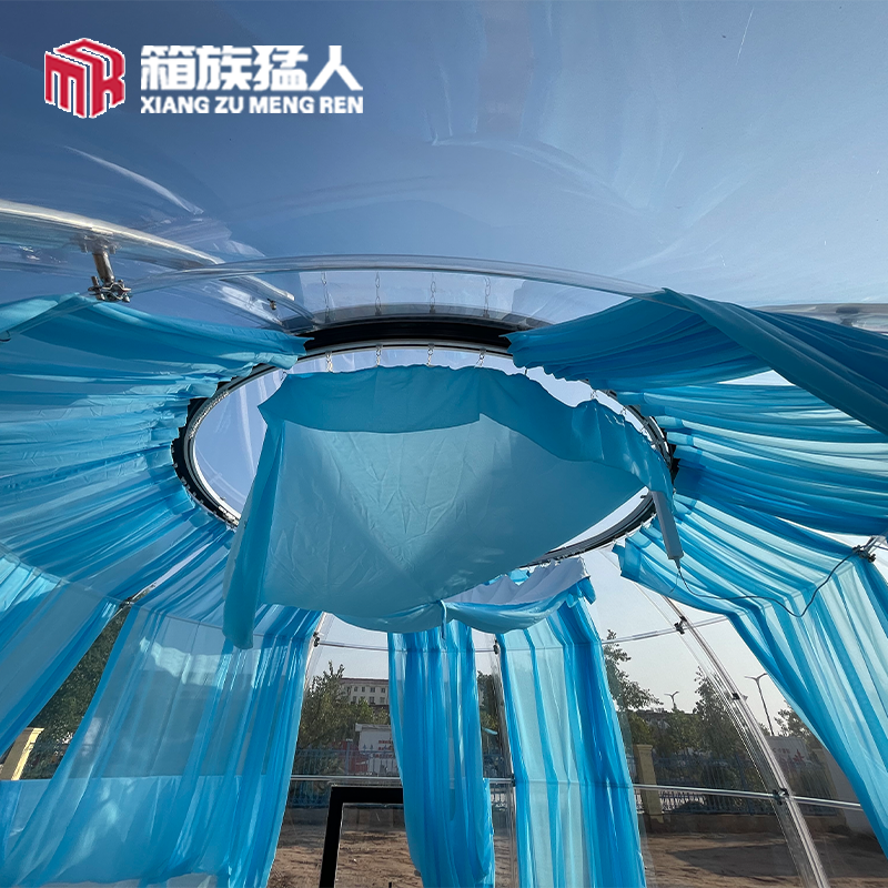 Full Clear PC glamping Starry Sky Waterproof Camping luxury bubble house cheap luxury geodesic dome tent