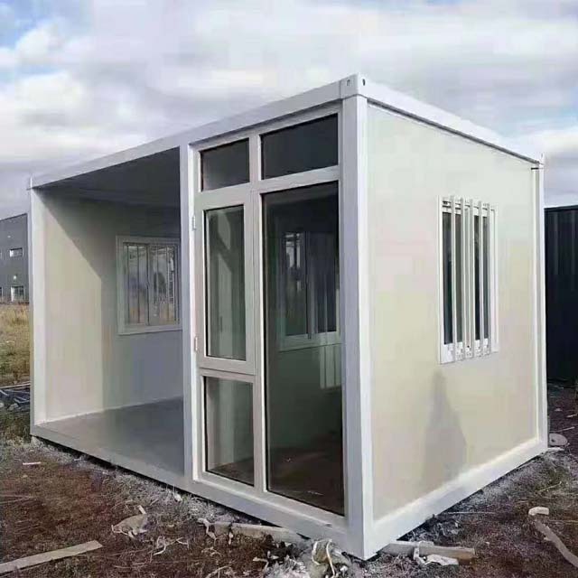 Good stability low transportation cost  portable home 20ft 40ft luxury flat pack container house with toilet