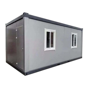 Good stability low transportation cost  portable home 20ft 40ft luxury flat pack container house with toilet