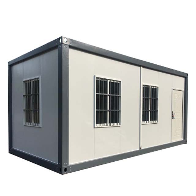 Good stability low transportation cost  portable home 20ft 40ft luxury flat pack container house with toilet