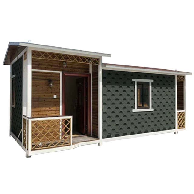 Modern Design of Container House Luxury Glass Wall Prefabricated Modular Container Garden Hotel Residential House