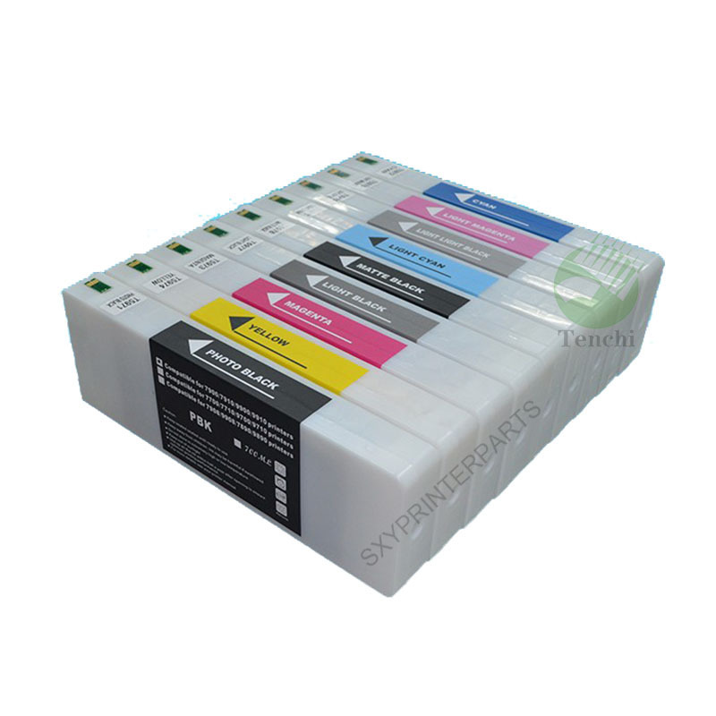 700ml T8041-T8049 Compatible new Ink Cartridge For Epson SureColor P6000 P8000 Printer