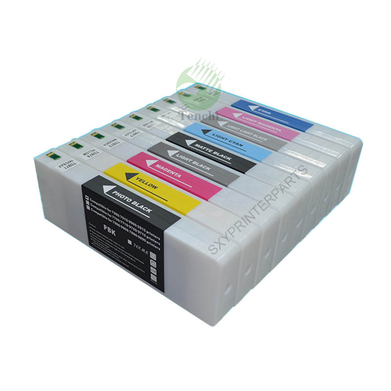 Wholesale 9 Colors 700ml Printer Ink Cartridge for EPSON SureColor SC P6000 P8000 P7000 P9000 refill ink cartridge