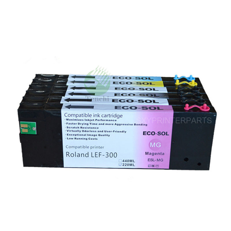 High quality best selling Compatible Ink Cartridge For Roland LEC-330300A ECO UV machine