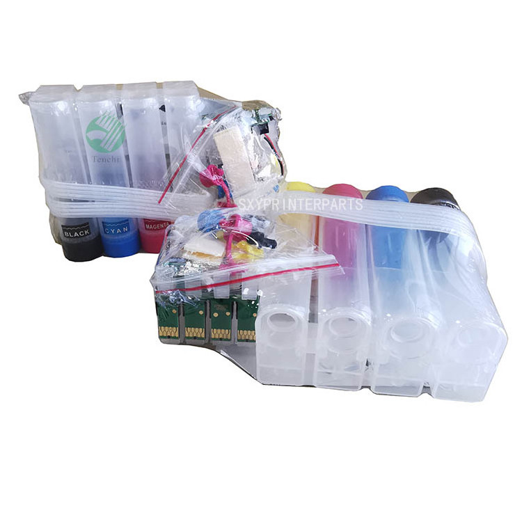 Continuous Ink Supply System For Epson Stylus WF3620 WF3640 WF7610 WF7620 CISS Ink Cartridge