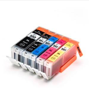 China Factory Wholesale PGBK 22ML BK C M Y 11ML refill ink cartridge PGI 550 CLI 551 for Inkjet Printer Parts MX925